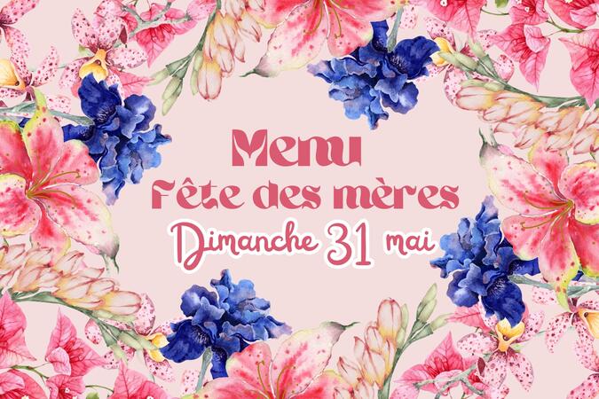 Menu fête des mères